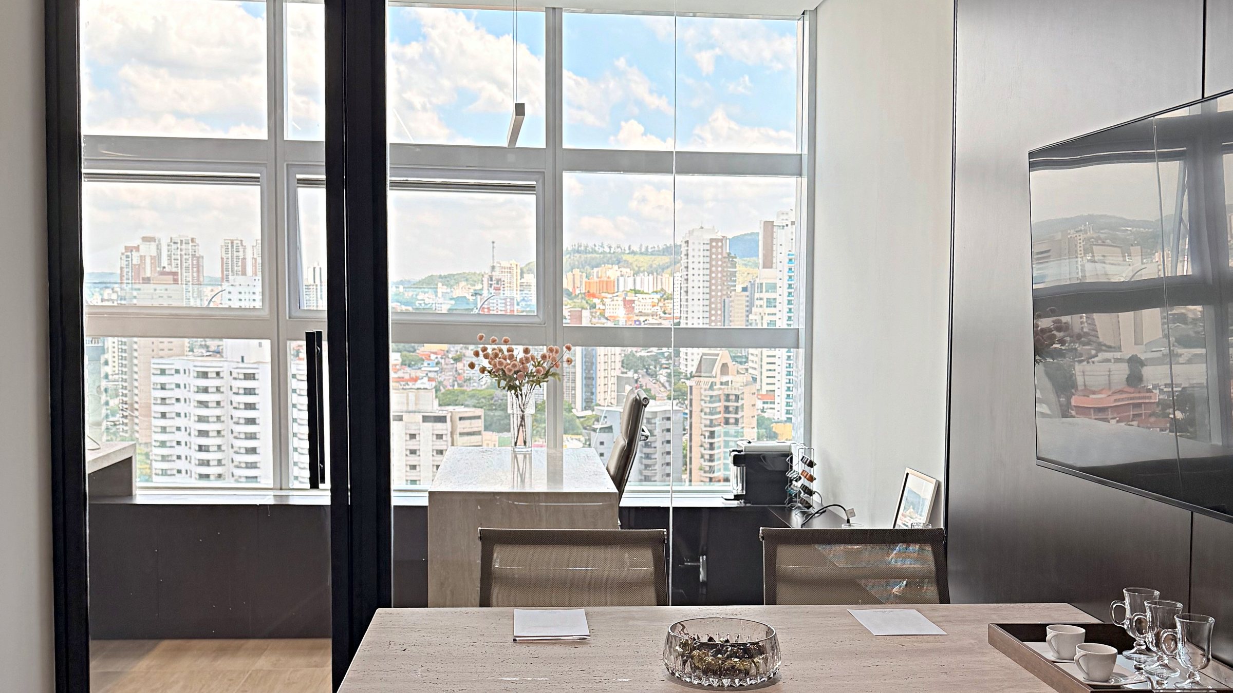 Sala de reuniões do escritório